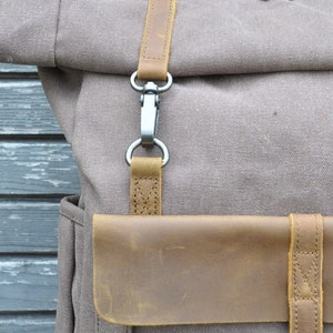 Azraou Natural Leather Backpack