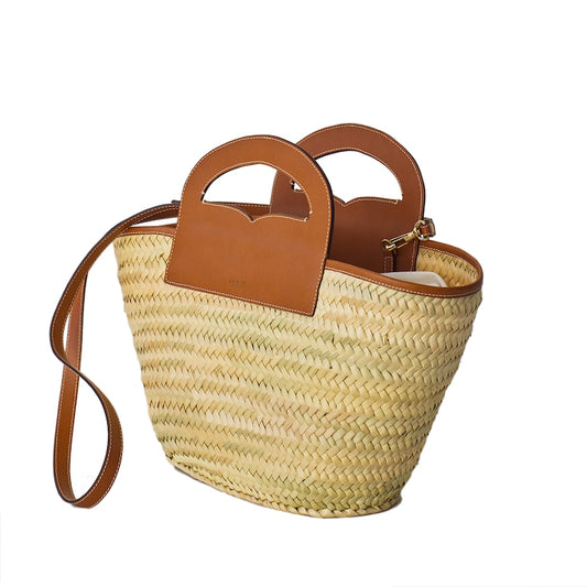 Taslit Natural Straw Bag