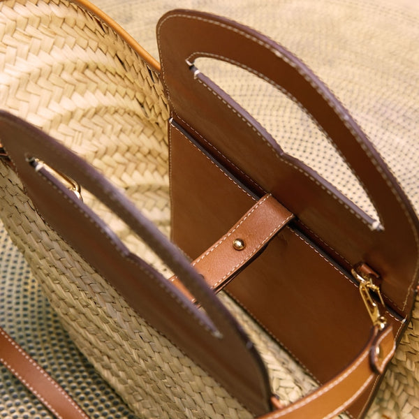 Taslit Natural Straw Bag