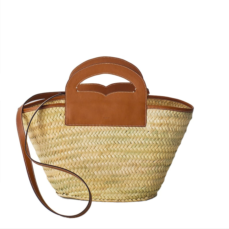 Taslit Natural Straw Bag