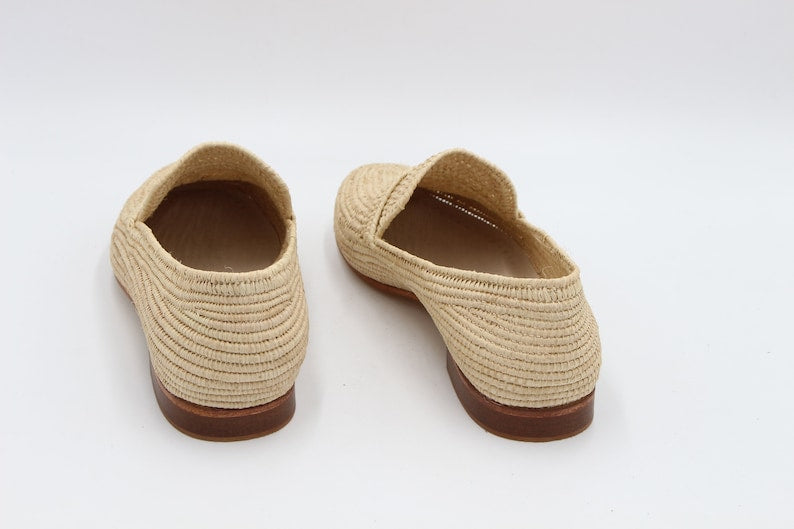 Yeften Natural Raffia Loafer
