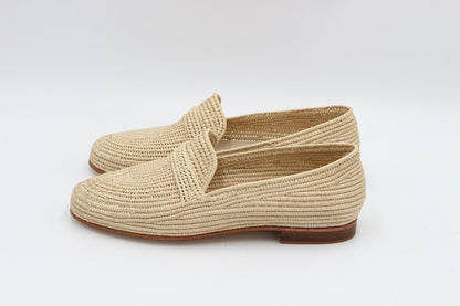 Yeften Natural Raffia Loafer