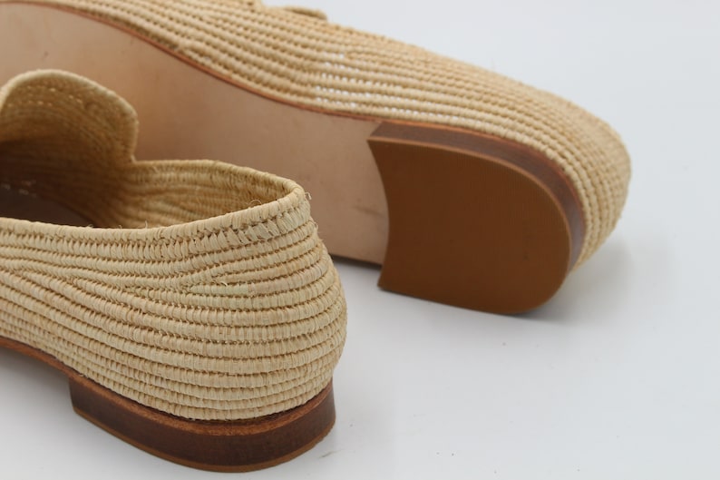 Yeften Natural Raffia Loafer