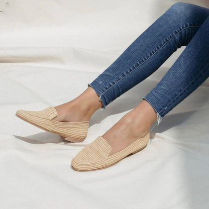 Myassa Natural Raffia Loafer