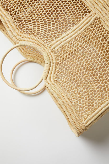 Iddu Natural Straw Bag
