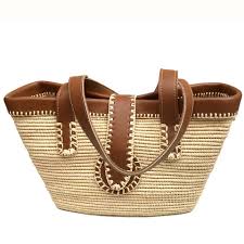 Timazigh Natural Straw Bag